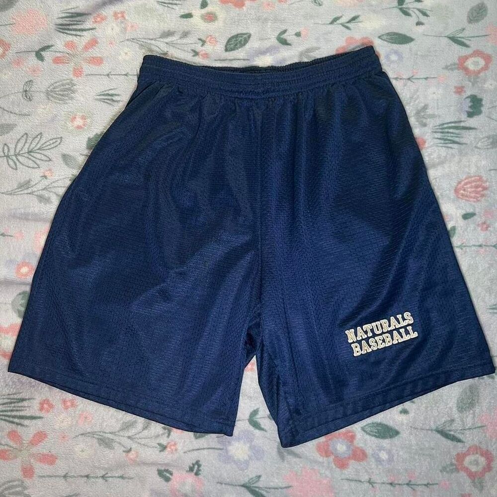 Alleson Athletic Baseball Basketball Shorts L Sporty 90s Y2K Retro Workout Bloke